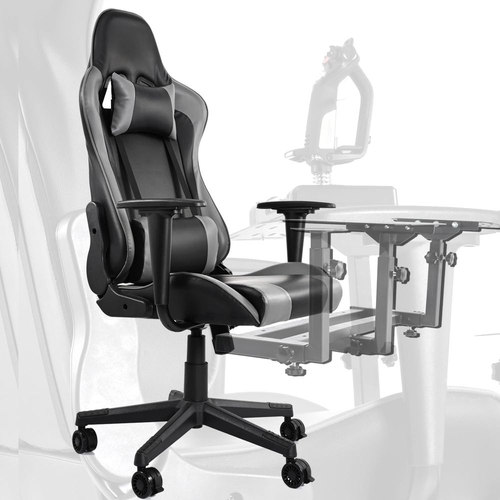 Gaming Chair - High-Back Reclining Gaming Chair with Waist