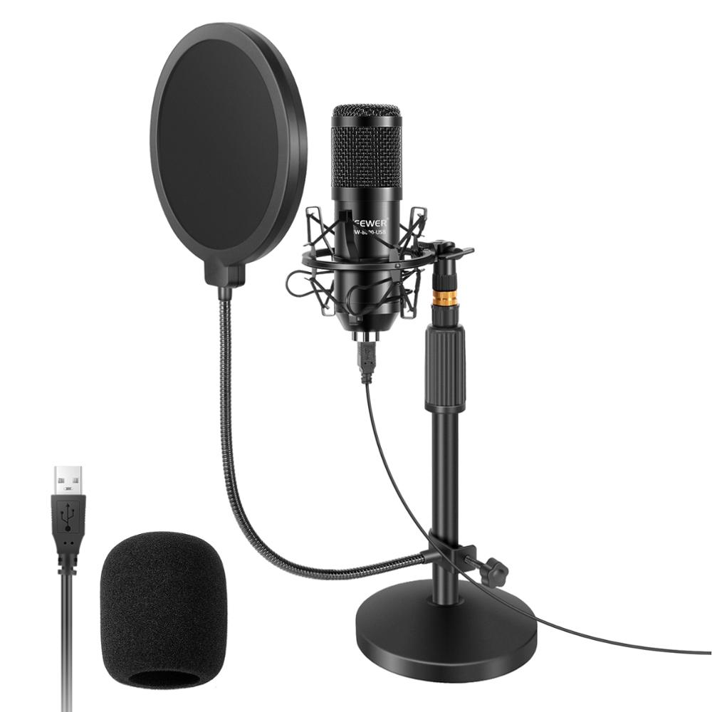 Pc Gaming Youtuber - Neewer USB Microphone Kit-Plug&Play Cardioid PC