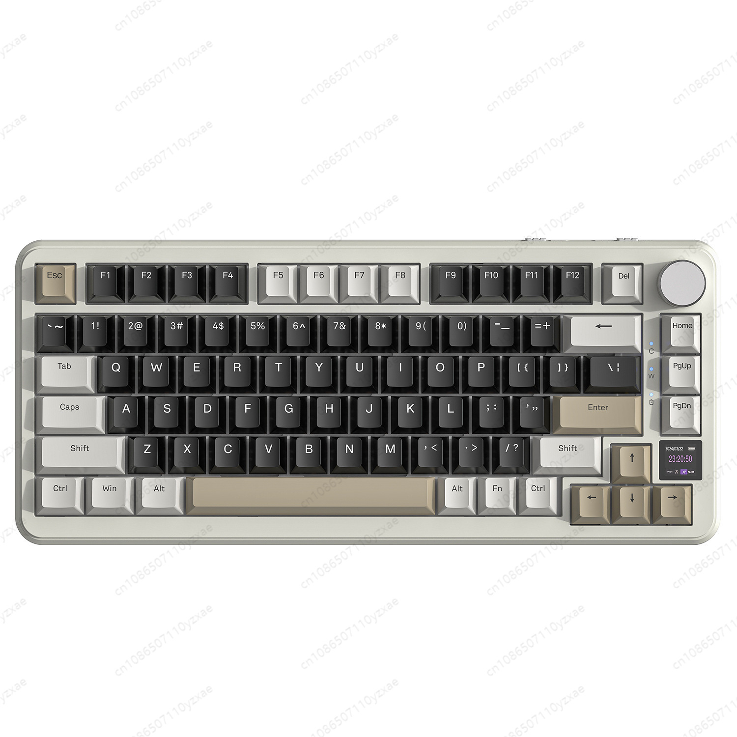 Pc Gaming Sultan - 2024 New AL66 Mechanical Keyboard Aluminium
