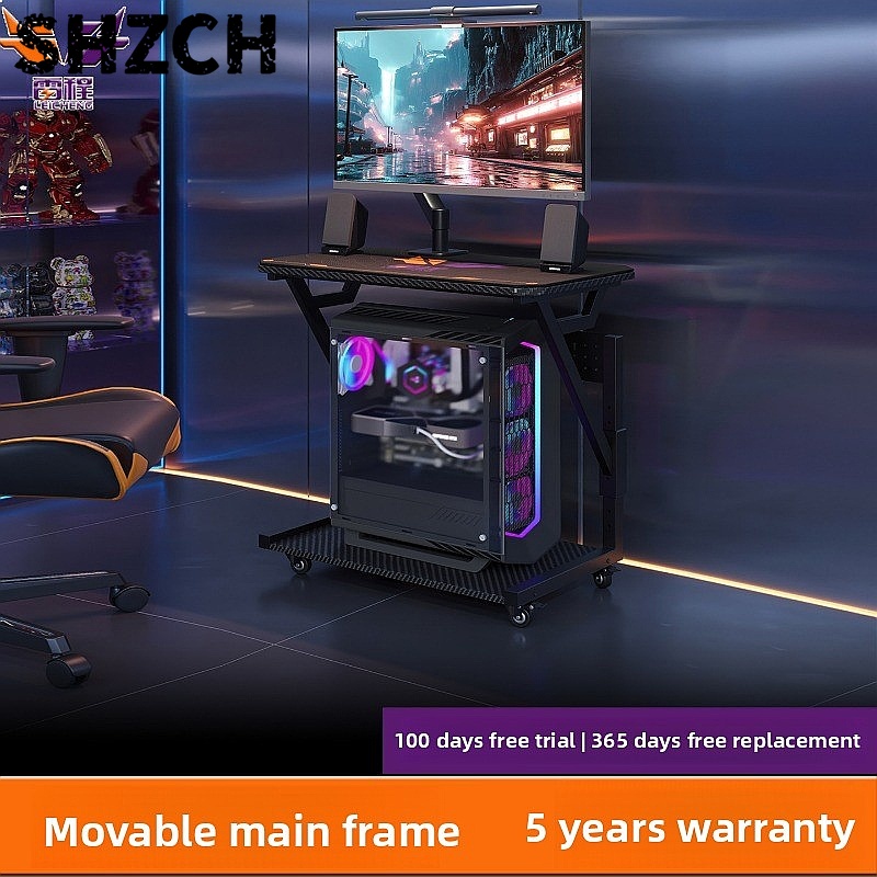 Pc Gaming Cpu - Adjustable CPU Stand Rolling Computer Tower