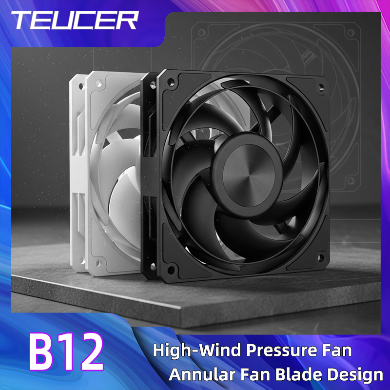Pc Gaming Cpu - TEUCER Computer CPU Cooler Fan 120mm