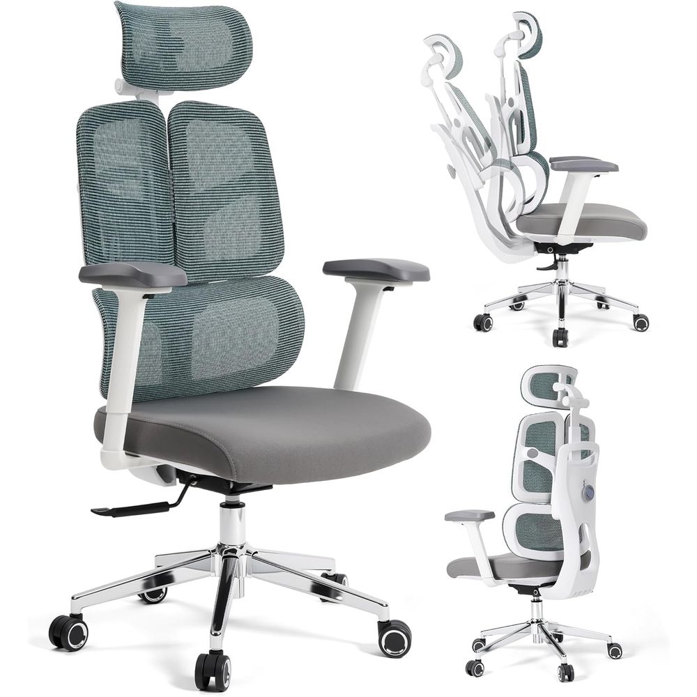 Gaming Chair - Ergonomic High-Capacity Mesh Office Chair -