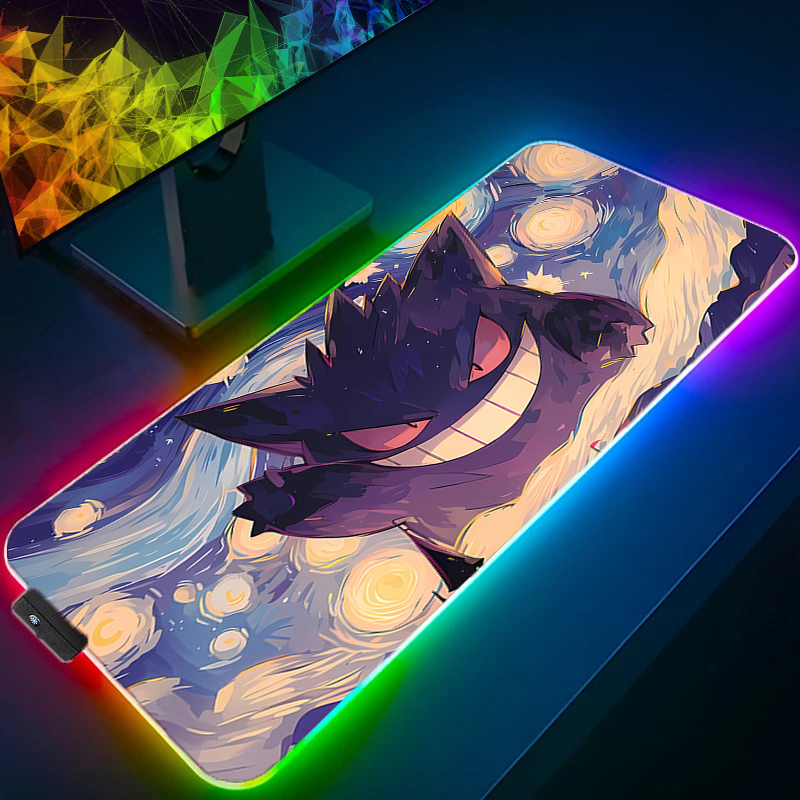 RGB Large Mouse Pad Office Des - Rgb Mousepad 评论和价格