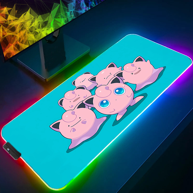 RGB Large Mouse Pad Office Des - Rgb Mousepad 评论和价格