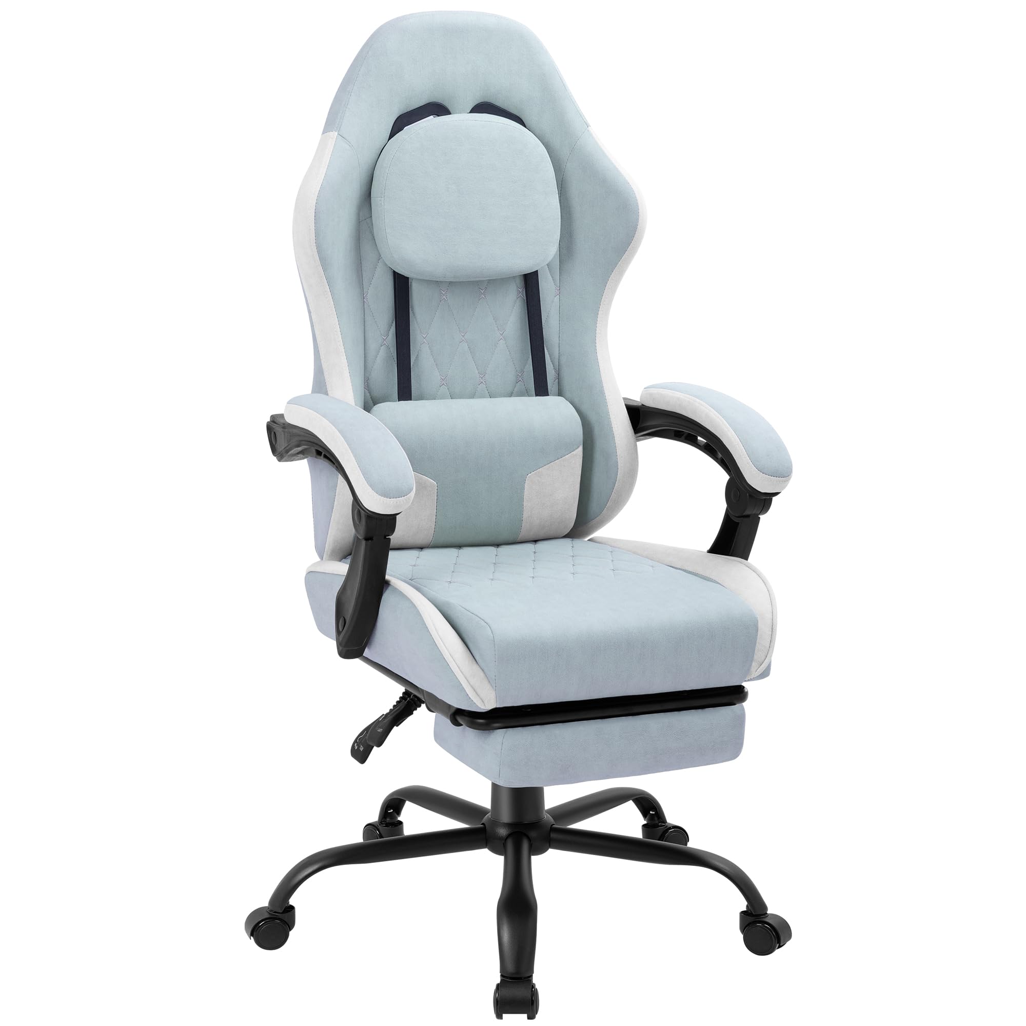 Gaming Chair with Footrest, Er - Gaming Chair 评论和价格