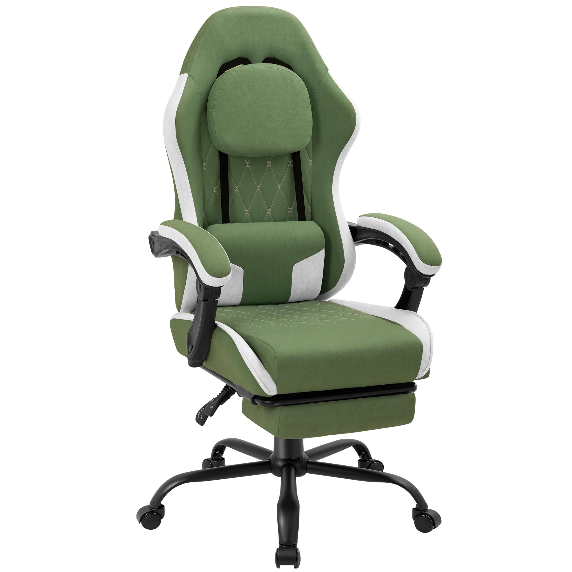 Gaming Chair with Footrest, Er - Gaming Chair 评论和价格