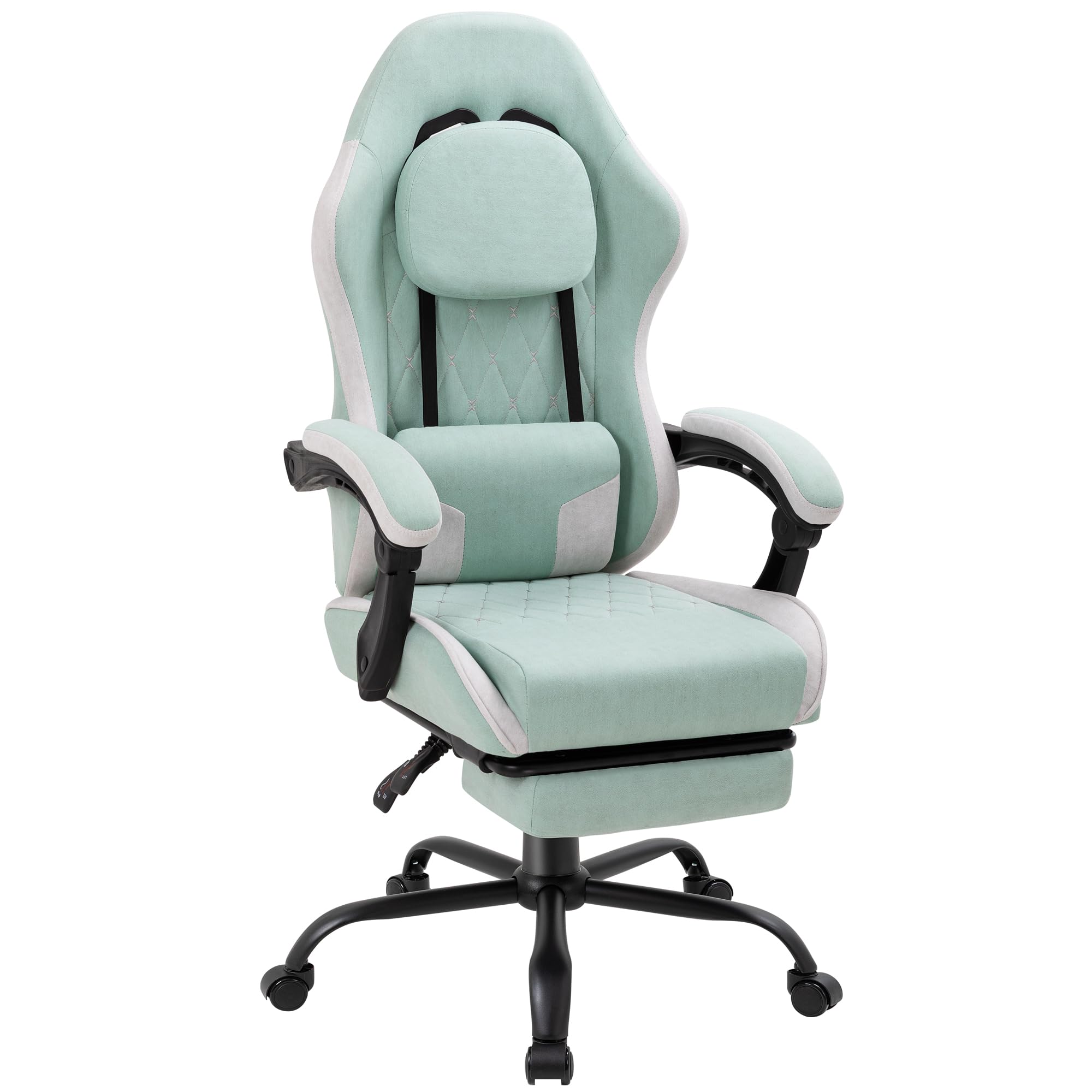 Gaming Chair with Footrest, Er - Gaming Chair 评论和价格