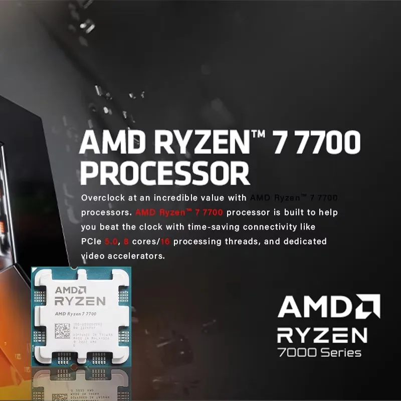 New AMD Ryzen 7 7700 Processor - Pc Gaming Cpu 评论和价格