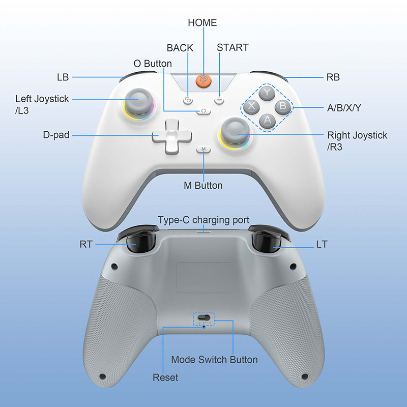 EasySMX X05 Wireless Gamepad B - Pc Gaming Sultan 评论和价格