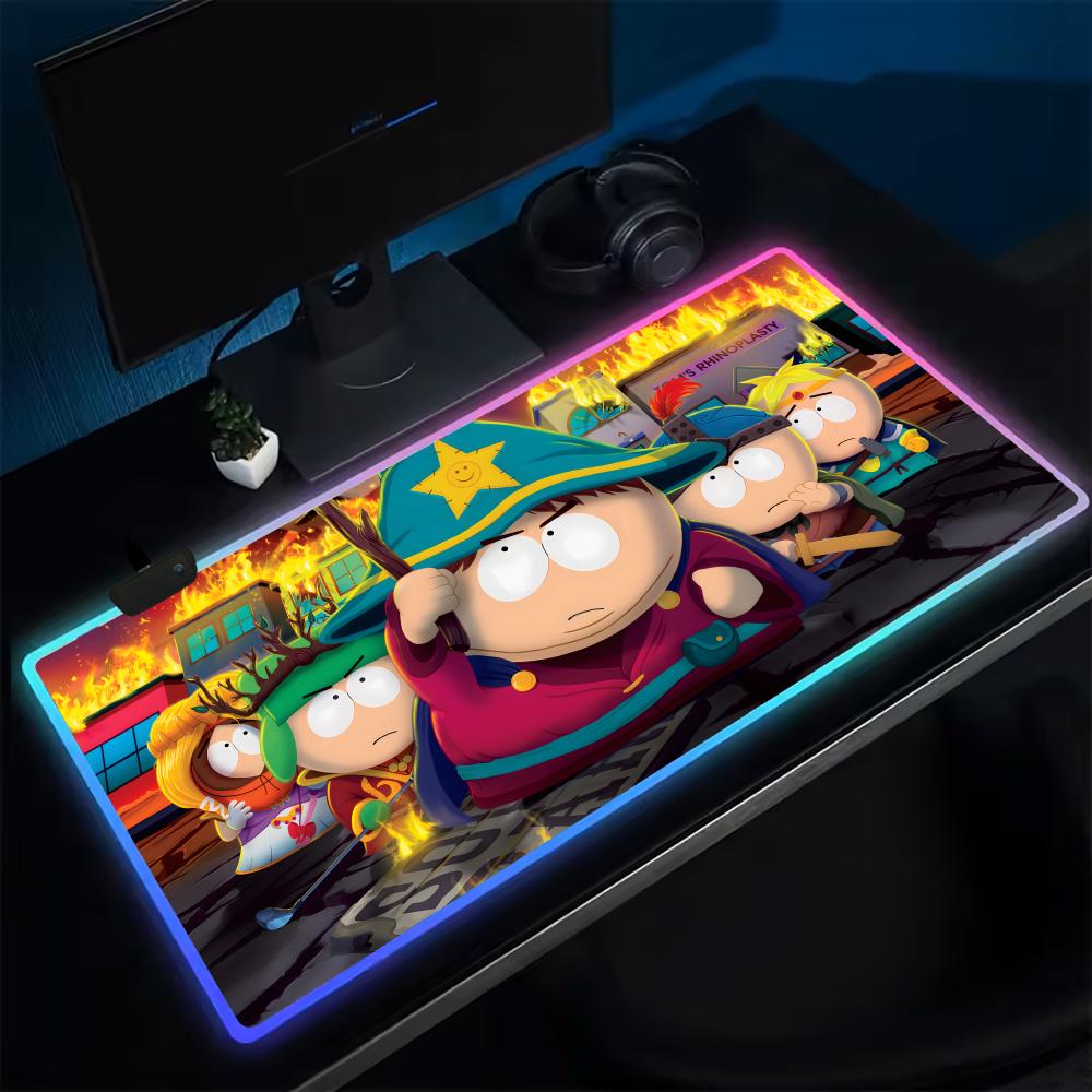 South Park Mouse Pad Anime Gam - Rgb Mousepad 评论和价格