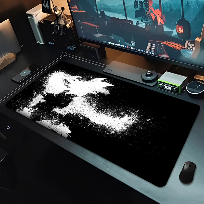 DBZ Black Anime Mouse Pad Drag - Pc Gaming Sultan 评论和价格