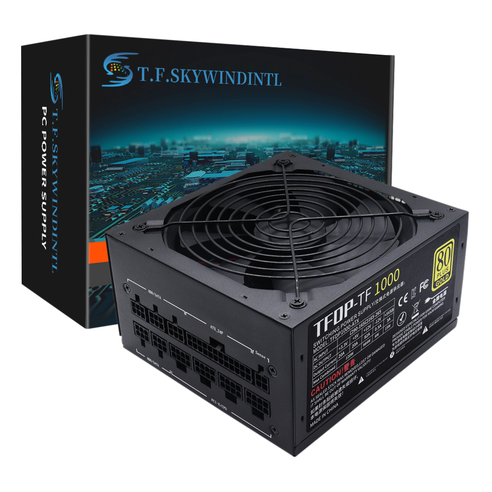 T.F.SKYWINDINL 1000 Watt Power - Pc Gaming Watt 评论和价格