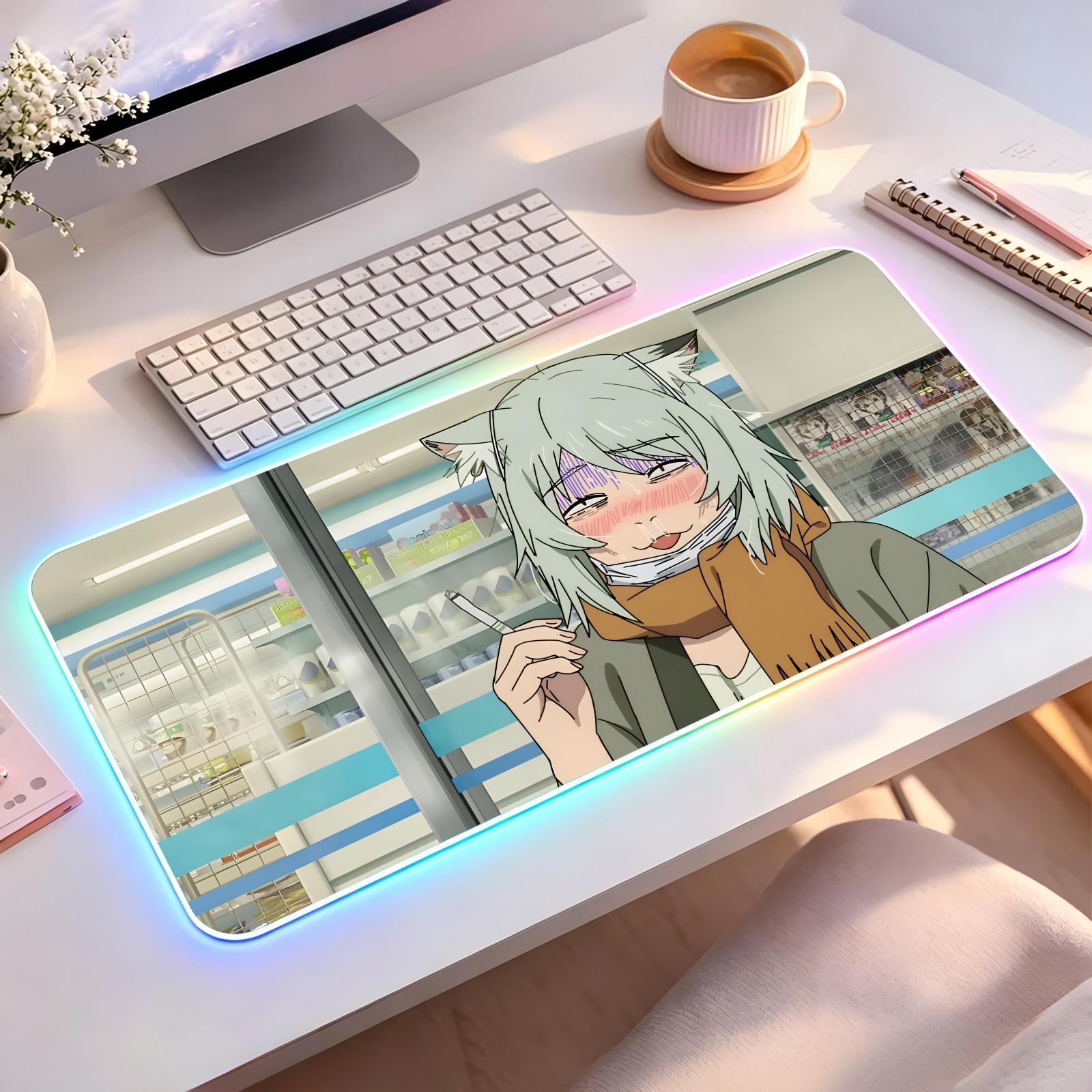 Chainsmoker Cat Mouse Pad XXL  - Rgb Mousepad 评论和价格