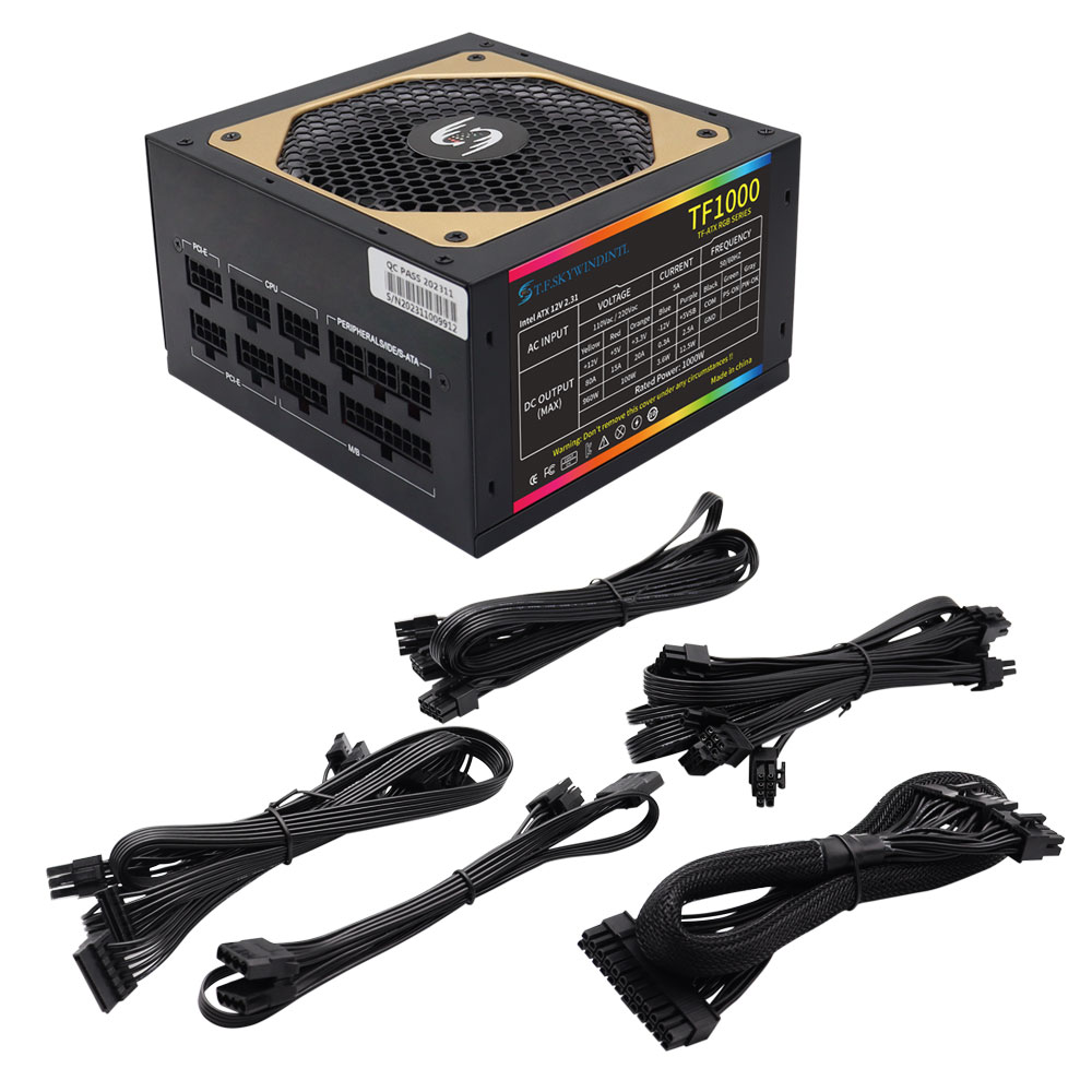 T.F.SKYWINDINTL 1000W Rgb ATX  - Pc Gaming Watt 评论和价格