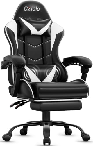 Gaming Chair with Footrest Rac - Gaming Chair 评论和价格