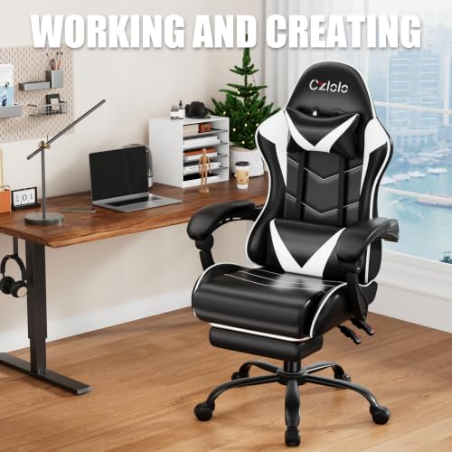 Gaming Chair with Footrest Rac - Gaming Chair 评论和价格