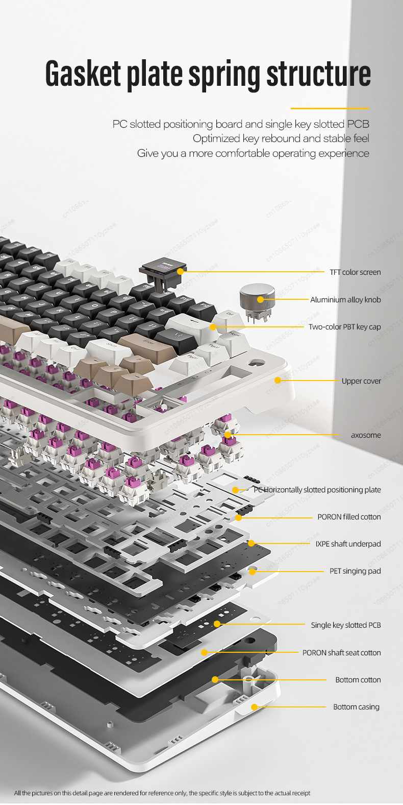 2024 New AL66 Mechanical Keybo - Pc Gaming Sultan 评论和价格