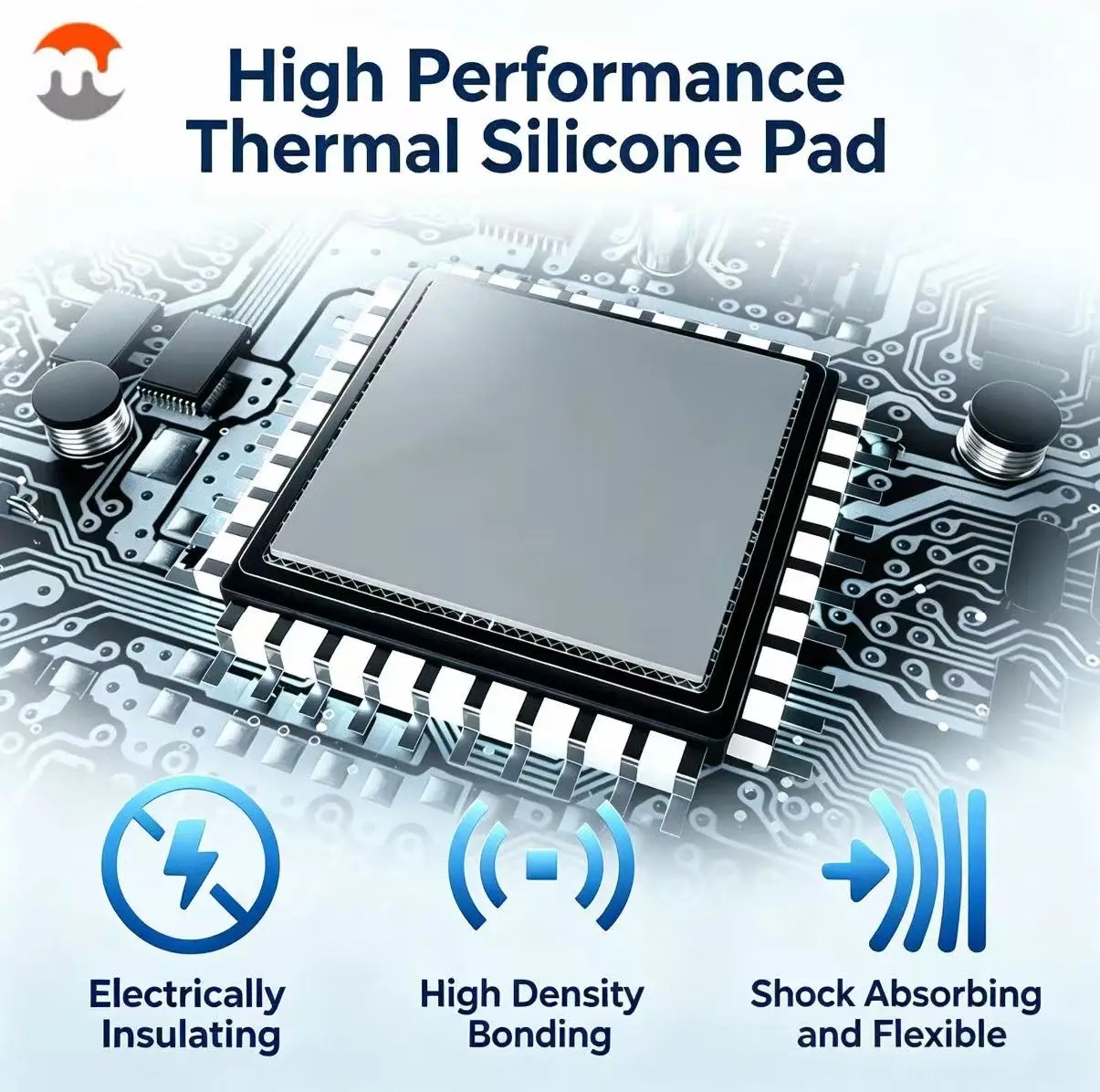 MJ-TECH 6W/mK Thermal Pad Non- - Laptop Cooling Pad 评论和价格