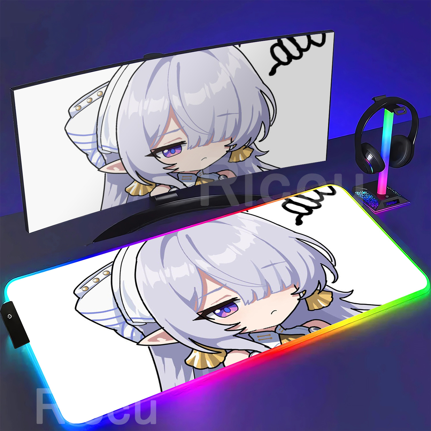 RGB Mouse Pad Velina Airgid Ze - Rgb Mousepad 评论和价格