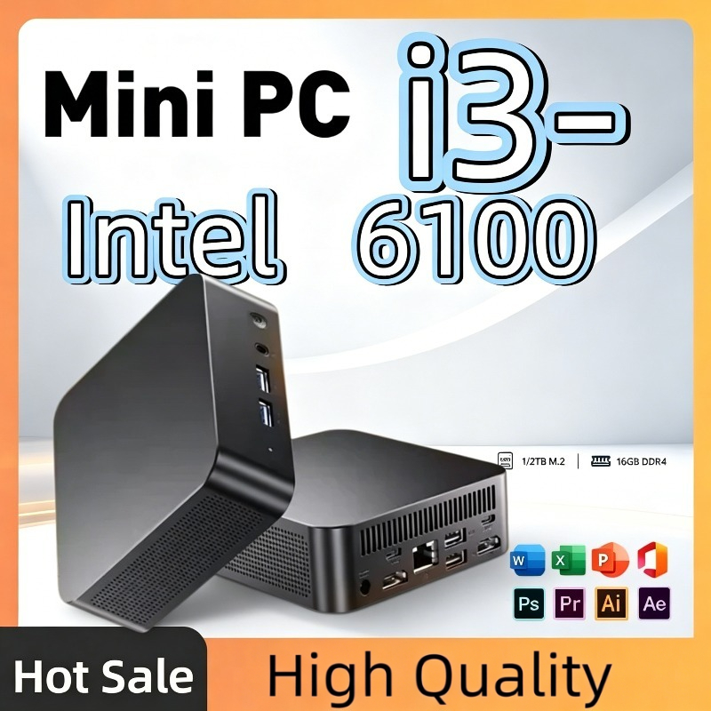 New Intel Core i3 6100  MINI P - Pc Gaming I3 评论和价格