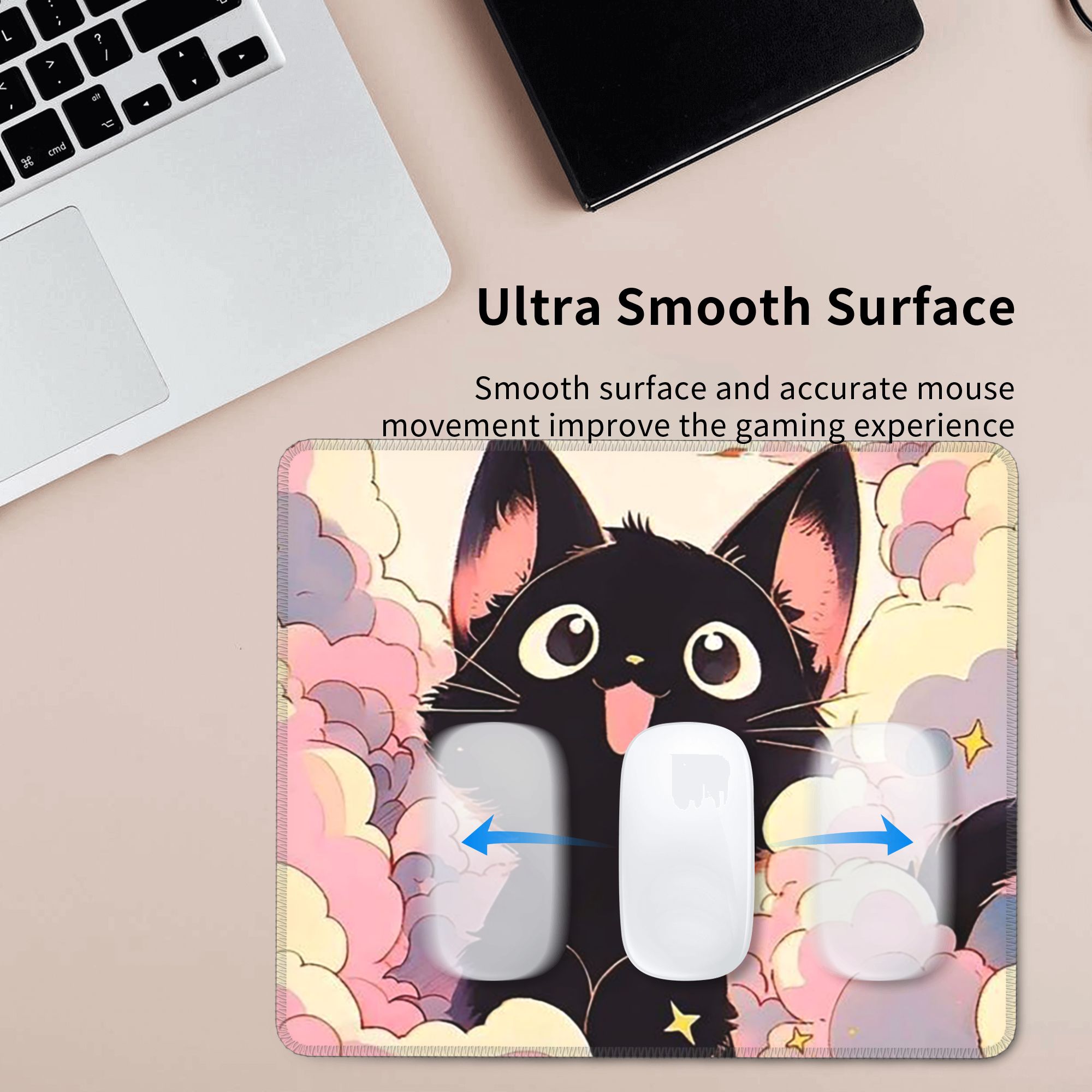 Romantic Black Cat In Cloud Il - Pc Gaming Cloud Free 评论和价格