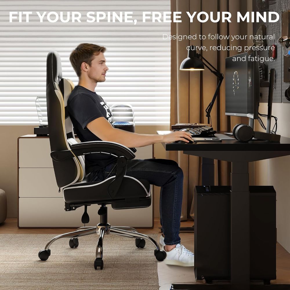 Ergonomic Gaming Chair with Lu - Gaming Chair 评论和价格
