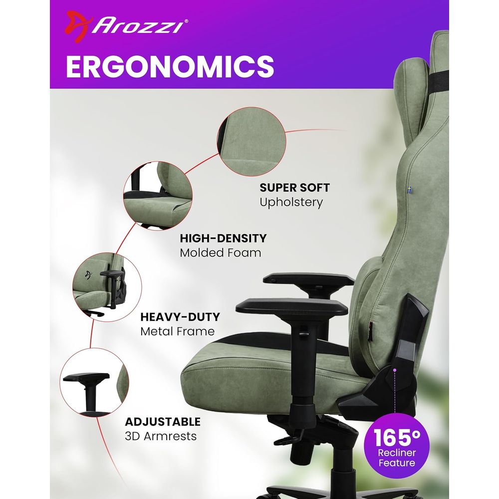 Large Ergonomic Gaming Chair w - Gaming Chair 评论和价格