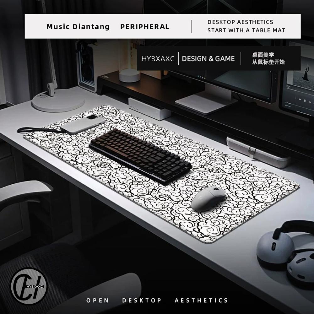 HYBXAXC Japanese Clouds Black  - Pc Gaming Cloud Free 评论和价格